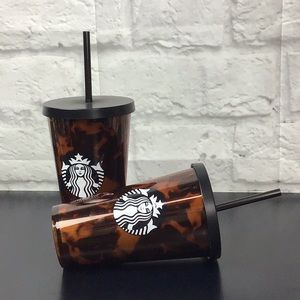 Brand New Limited Edition 2019 Mocha Swirl Starbucks Tortoise Grande Tumbler